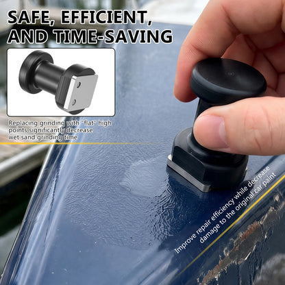 Tungsten Carbide Car Paint Denibbing Tool Scraper Automotive Paint Run Remover Sag Defect Shaver Block Body Shop Repair Tools