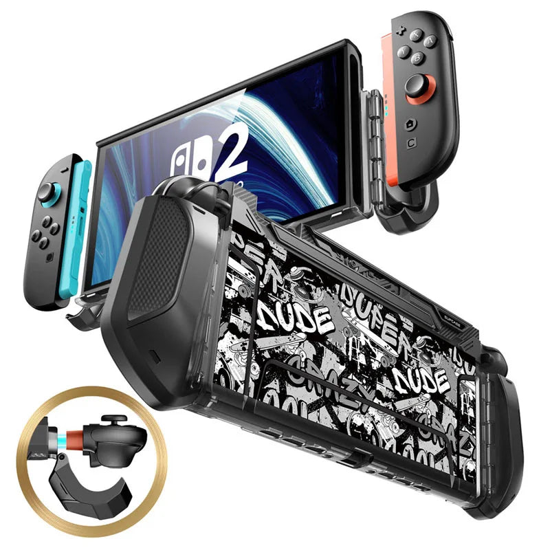Dockable Case For Nintendo Switch 2 2025 SUPCASE Blade Series TPU Grip Protective Cover Compatible with Joy-Con Controller