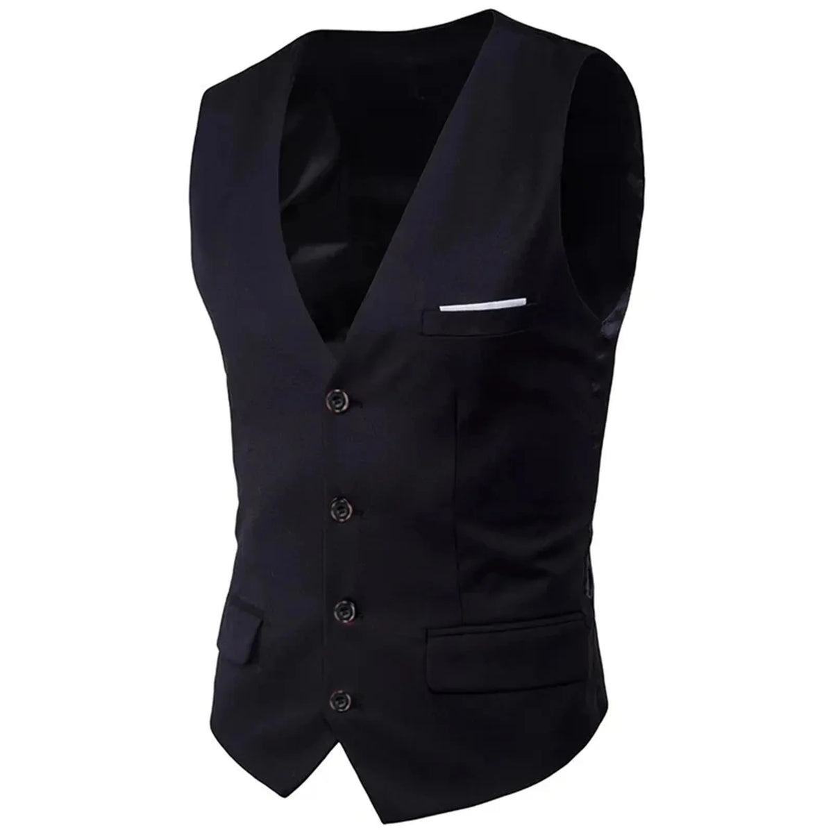 High Quality Men Suit Vest Waistcoat Business Casual Slim Groom Groomsman Wedding Men's Dress Blazer Vests 9 Colors Formal Party