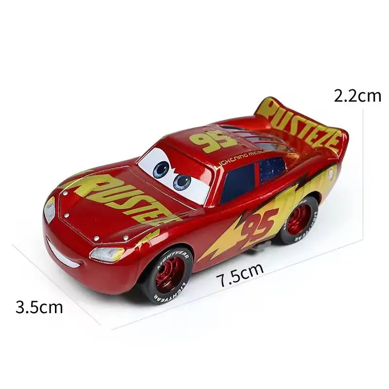 Cars 3 Doc Hudson Sally Mater Lightning McQueen Anime Model Alloy Cars 1:55 Metal Die Casting Racing Toys Child Birthday Gifts