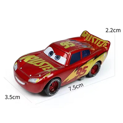 Cars 3 Doc Hudson Sally Mater Lightning McQueen Anime Model Alloy Cars 1:55 Metal Die Casting Racing Toys Child Birthday Gifts