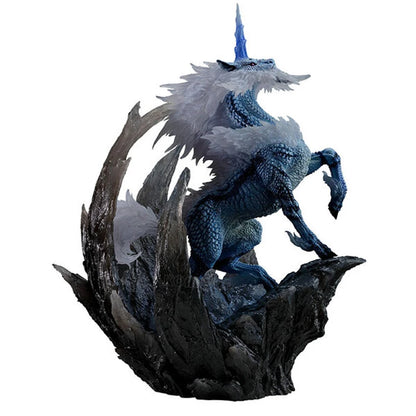 22cm Monster Hunter World Kirin Anime Figure Capcom Builder Creator's Model Glavenus/Dinovaldo/Velkhana Action Figure Doll Toys