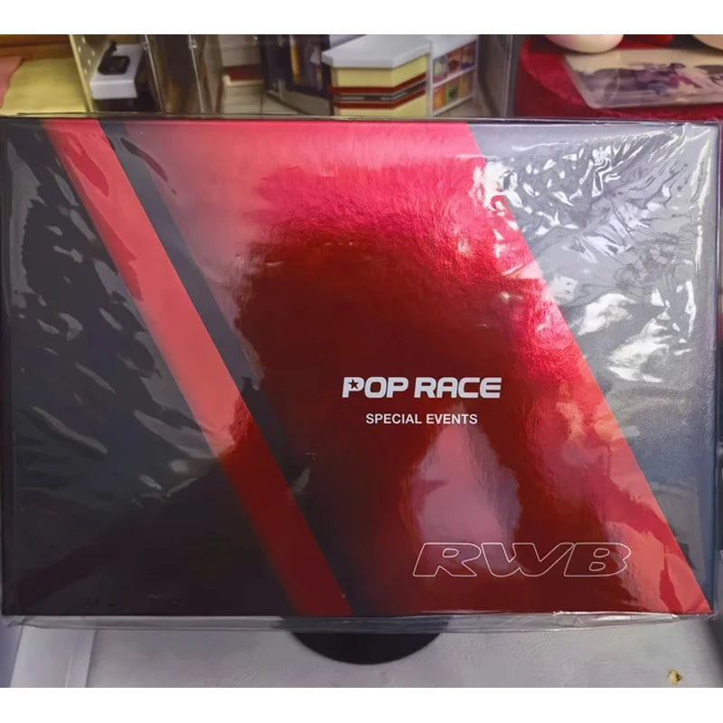 POPRACE 1/64 PANDEM ELISE RWB 930 RX-7 FD 3S 2026 HEC in Stock Alloy Motor Vehicle Diecast Models Car Toys Collection Boy Gifts