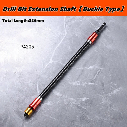 Bendable Elastic Drill Bit Extension Shaft Bits Magnetic Hex Soft Shaft Bar, Flexible Drill Bit Extension Screwdriver Bit Holder