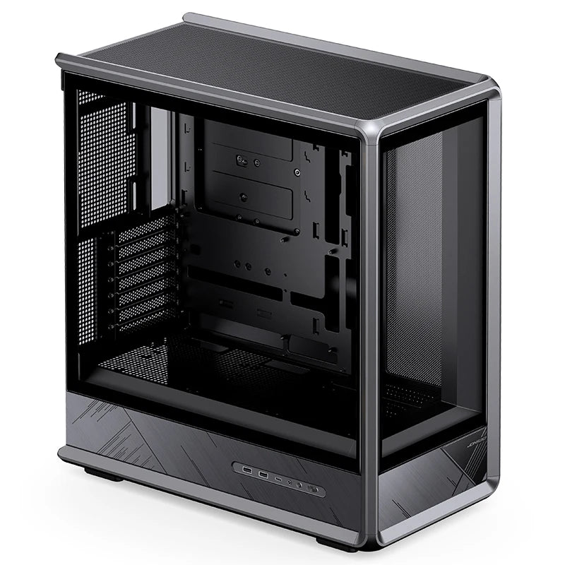 JONSBO D401 ATX Computer Case Panoramic Sea View M-ATX / MINI-ITX Esports Gaming Chassis Support Dual 360 water cooler