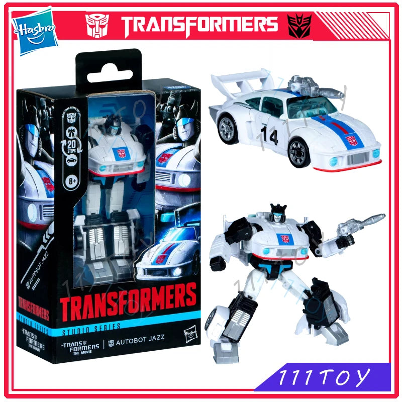In Stock Hasbro Transformers Classic Toys The Movie1986 SS86 Deluxe Class Jazz Action Figure Robot Toy Collectibles Gift Hobbies