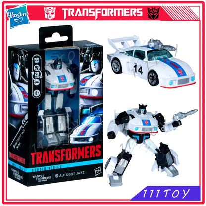 In Stock Hasbro Transformers Classic Toys The Movie1986 SS86 Deluxe Class Jazz Action Figure Robot Toy Collectibles Gift Hobbies