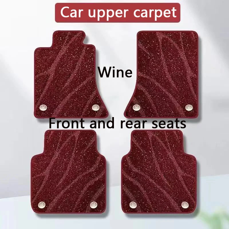 Custom Car Floor Mat for Porsche Macan 2014-2026 Interior Accessories Artificial