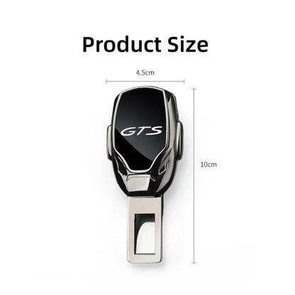 For Porsche GTS Cayenne Cayman Panamera Macan 911 718 928 901 930 Car Seat Belt Clip Extender Safety Seatbelt Lock Buckle Plug