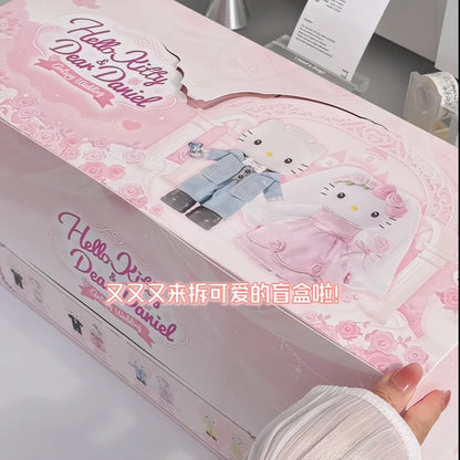 Hello Kitty  Romantic Wedding Series Blind Box Figurine Trendy Toys Century Wedding Series Anime Figures Mystery Box Dolls Gift