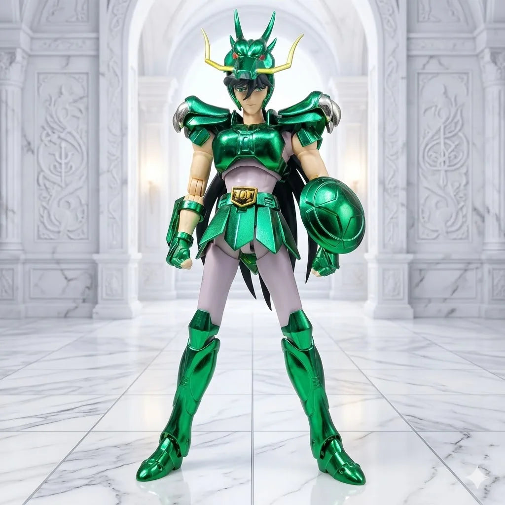 9-hour Dispatch Saint Seiya GT Dragon Shiryu V1 Metal Armor Myth Cloth EX  Bronze Knights of the Zodiac Metal Armor Action
