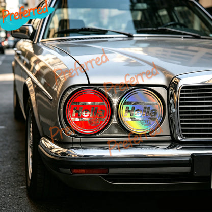 2x Hella Light Cover Decals Sticker for Mk2 16v 8v G60 Spot Light Cover