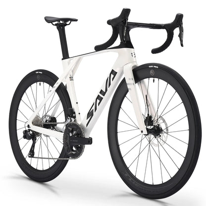 SAVA SLR8 Full Carbon Fiber E-Shift Road Bike with SHIMAN0 ULTEGRA 8170 Di2 Kit Cyclocross Road Bike Racer