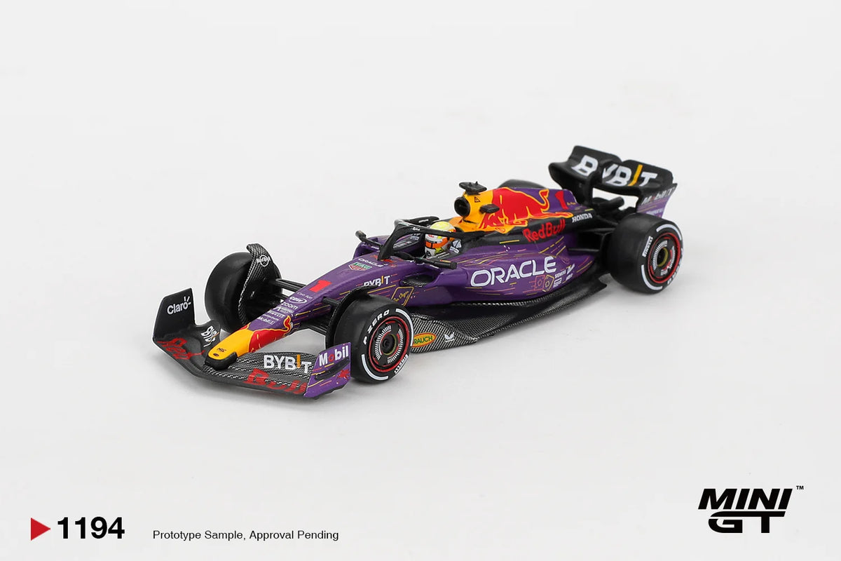 MINIGT 1:64 McLaren MP4/4 #12 Ayrton Senna Bugatti W16 Mistral Oracle Red Bull Racing RB19 #1 Alloy Diecast Car Model Collection
