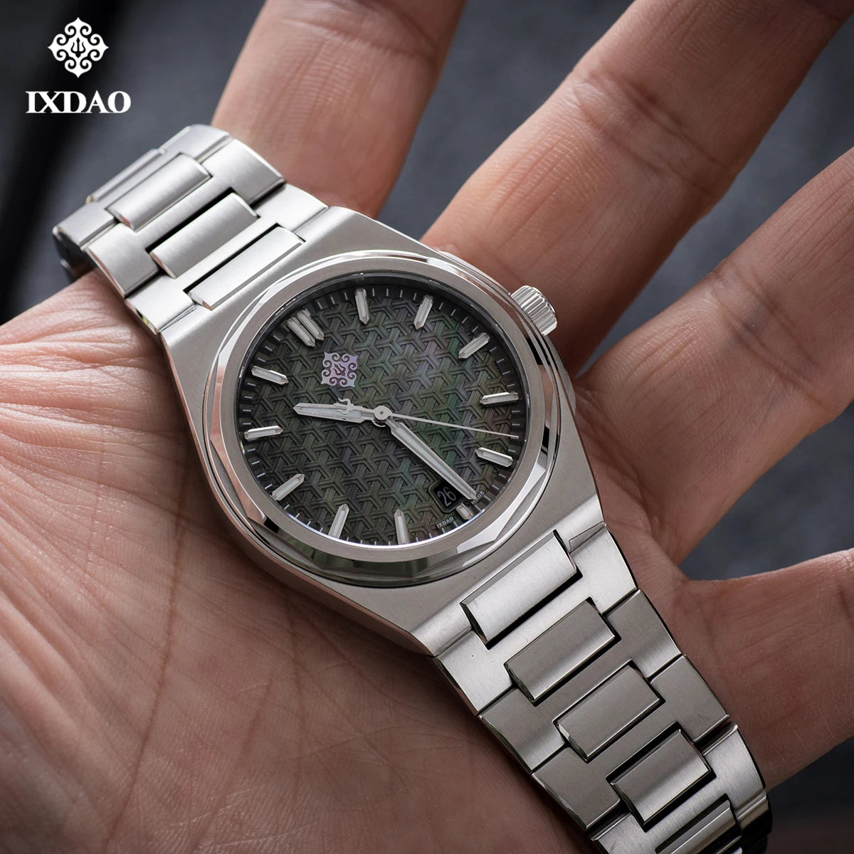 IX&DAO 2026 New Warrior 37mm Men's Automatic Mechanical Watch PT5000 Top Sapphire BGW-9 Stainless Steel Waterproof 10Bar