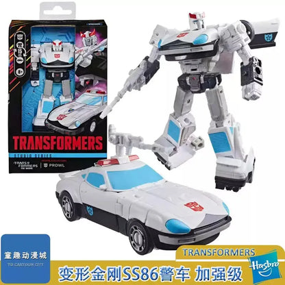 Hasbro Original Transformers SS86-27 Skywarp 26 Shockwave 15 Prowl  Bombshell Shrapnel Kickback Collectible Model Ornaments
