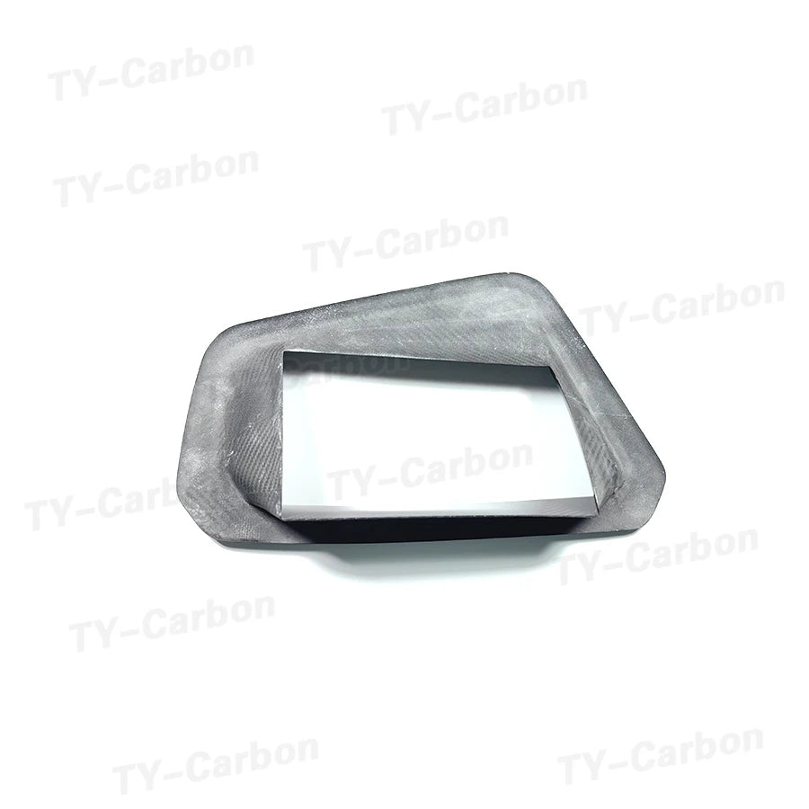 Real Dry Carbon Fiber Car Head Up Protective Frame For BMW G80 G81 G82 G83 G87 M2 M3 M4 2021+ Car HUD Protective Cover Bodykit