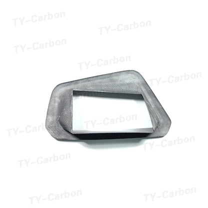 Real Dry Carbon Fiber Car Head Up Protective Frame For BMW G80 G81 G82 G83 G87 M2 M3 M4 2021+ Car HUD Protective Cover Bodykit