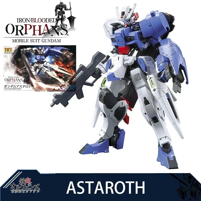 Bandai Gundam HG 1/144 IBO Barbatos Plastic Model Kit Anime Mecha Assembly Action Figure Toy Collectible Display Hobby Series