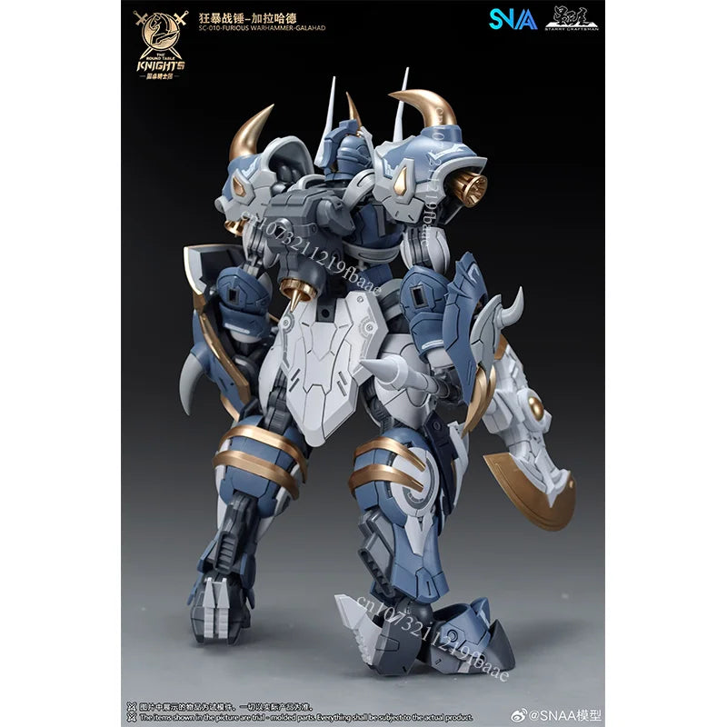 SNAA Model GALAHAD SC-010-FURIOUS 1/144 Toys The Round Table Knights Toys Assembly Model Kit Action Figure Gifts