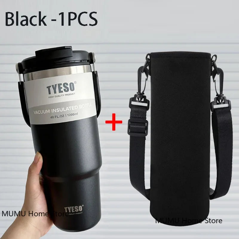 TYESO Coffee Cup Thermos Bottle Stainless Steel Vacuum Thermal Insulated Mug Cold And Hot Travel Mug Vacuum Flask Water Bottle