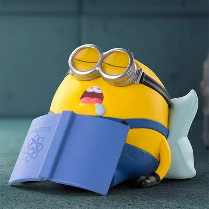 POP MART Minions Lazy Every Day Series Original Blind Box Surprise Mystery Box Cute Anime Action Figure Ornaments Figurines