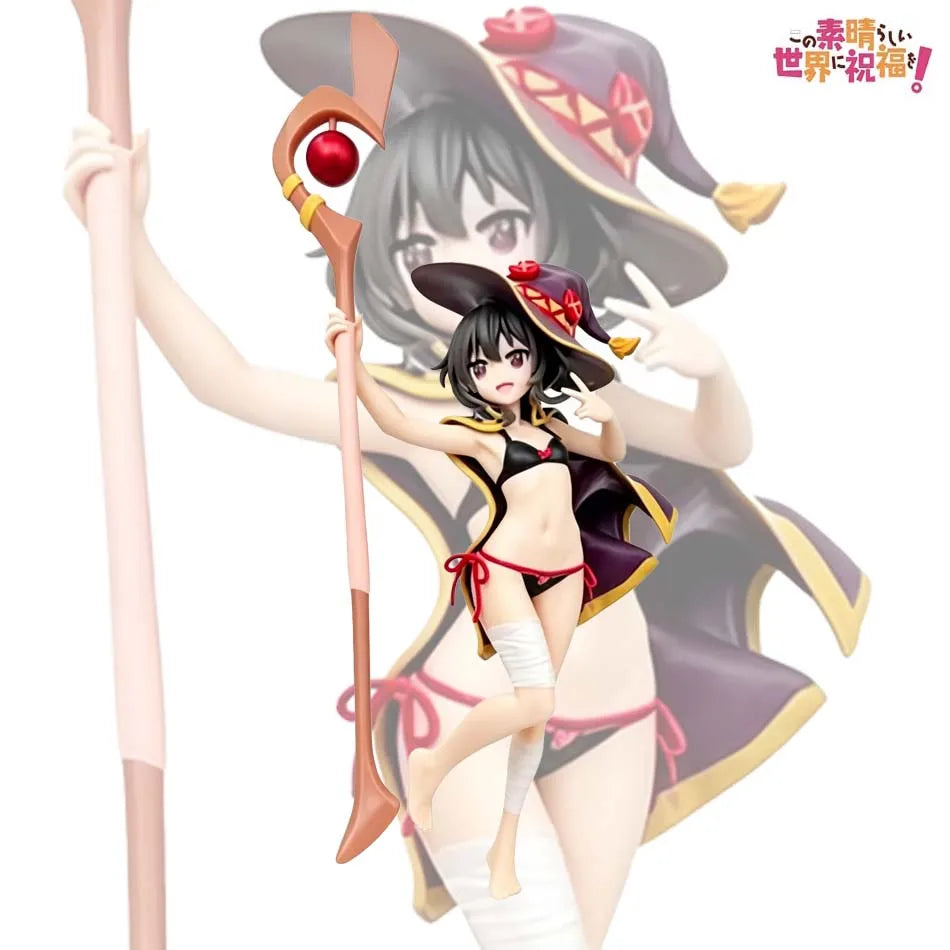 New Anime figure KonoSuba: God's blessing in this wonderful world! Megumin, the Great Magician Mayor Beautiful Figure Model Toy