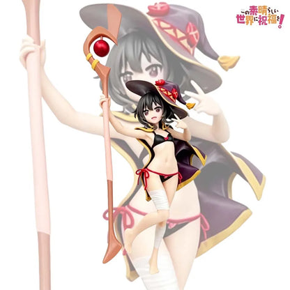 New Anime figure KonoSuba: God's blessing in this wonderful world! Megumin, the Great Magician Mayor Beautiful Figure Model Toy