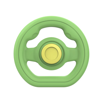 Stroller Steering Wheel Toy | 360° Rotatable Interactive Car Driving Toy for Toddlers, Fits Most Strollers