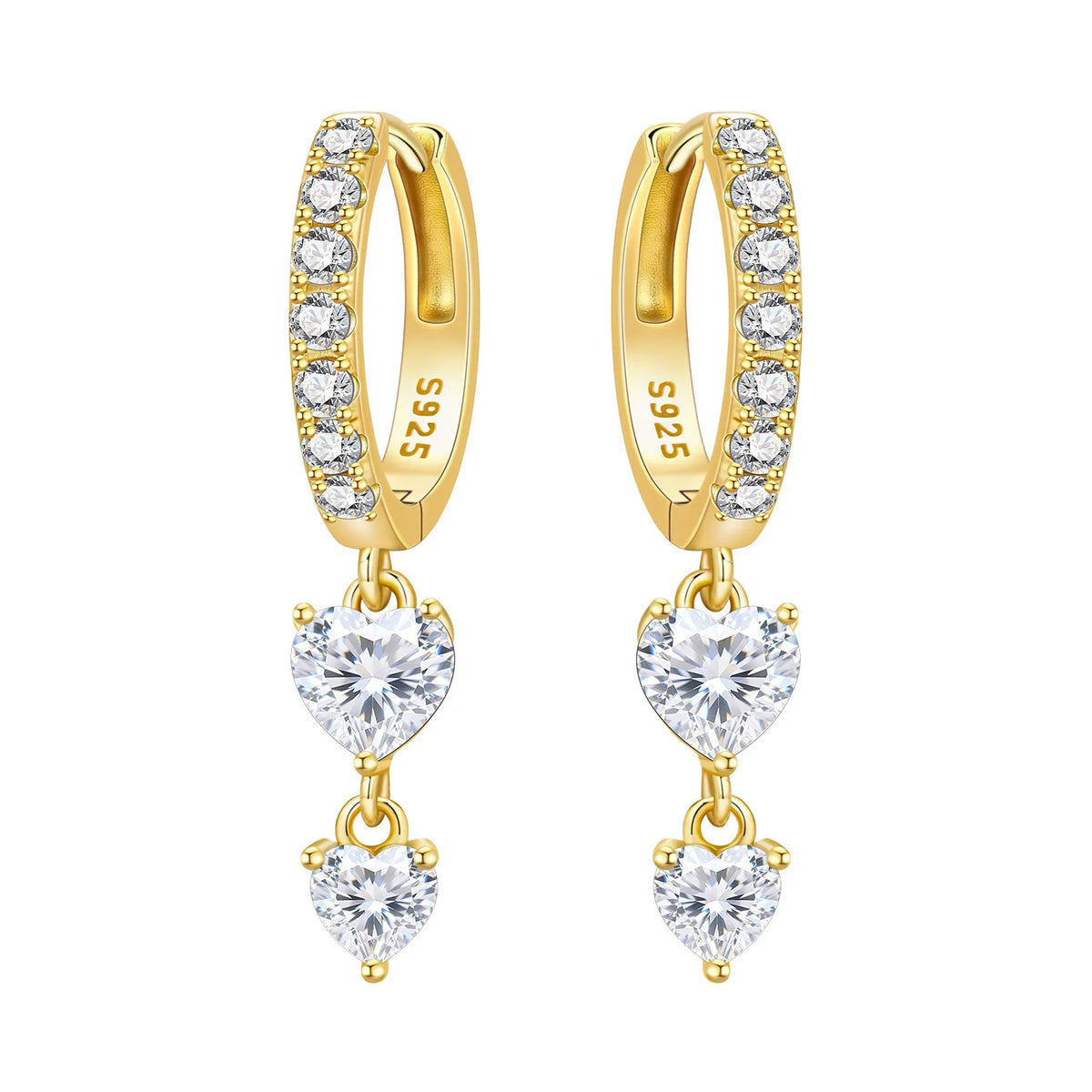 Original 925 Sterling Silver Planet Starlight Earrings Fashion 18K Gold Hoop Earring for Women Piercing Jewelry Aretes Gifts