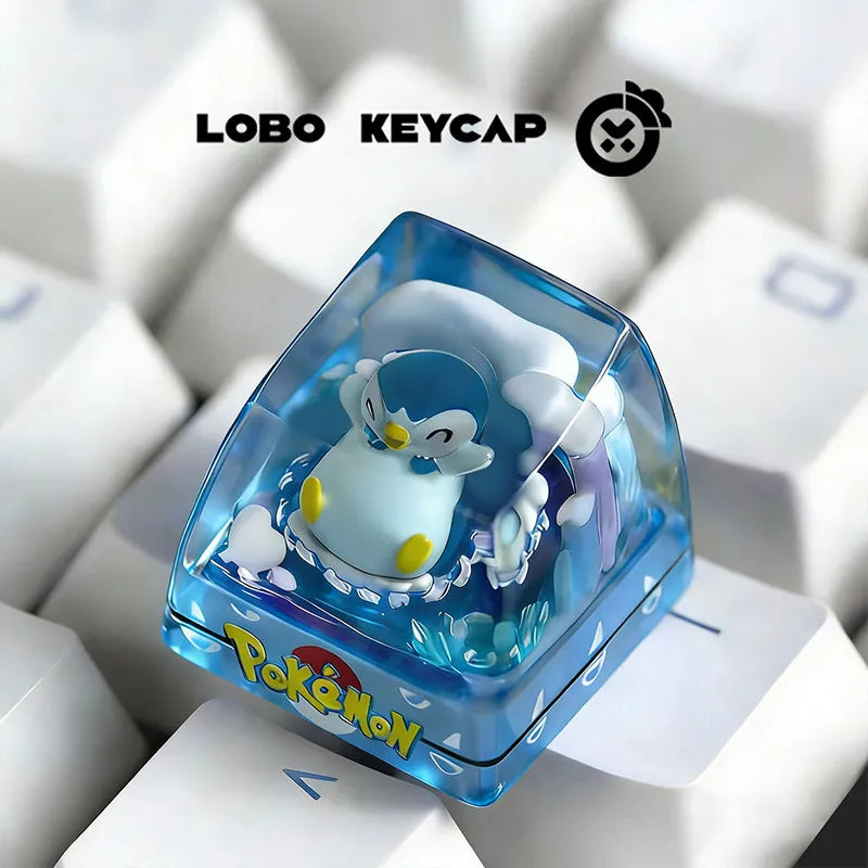 Pokemon Keycap Magikarp Gengar Esc Replace Keycap Resin Anime Kawaii Decor For Mechanical Keyboard Anime Collect Model Toys Gift