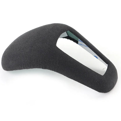 Suede Wrap Car Gear Shift Knob ABS Trim Cover Sticker For Porsche Cayenne 2018 2019 2020 2021 Coupe Turbo S Accessories