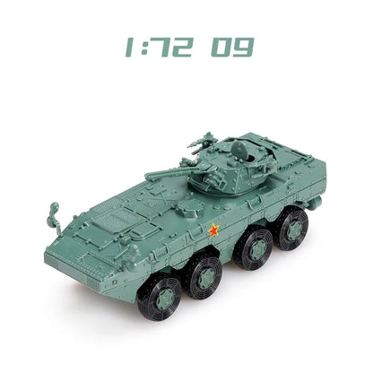 4D 1/72 Tank Assembly Puzzle Model Infantry Fighting Vehicle Military Tractor Artillery Boys' Toys