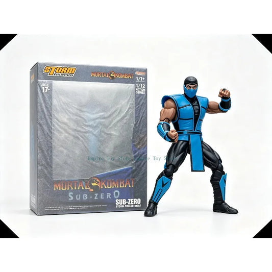 【In Stock】Storm Collectibles Mortal Kombat 3 VS Series Sub‑Zero 1/12 Scale Original Box Action Figure Model Toy Gift