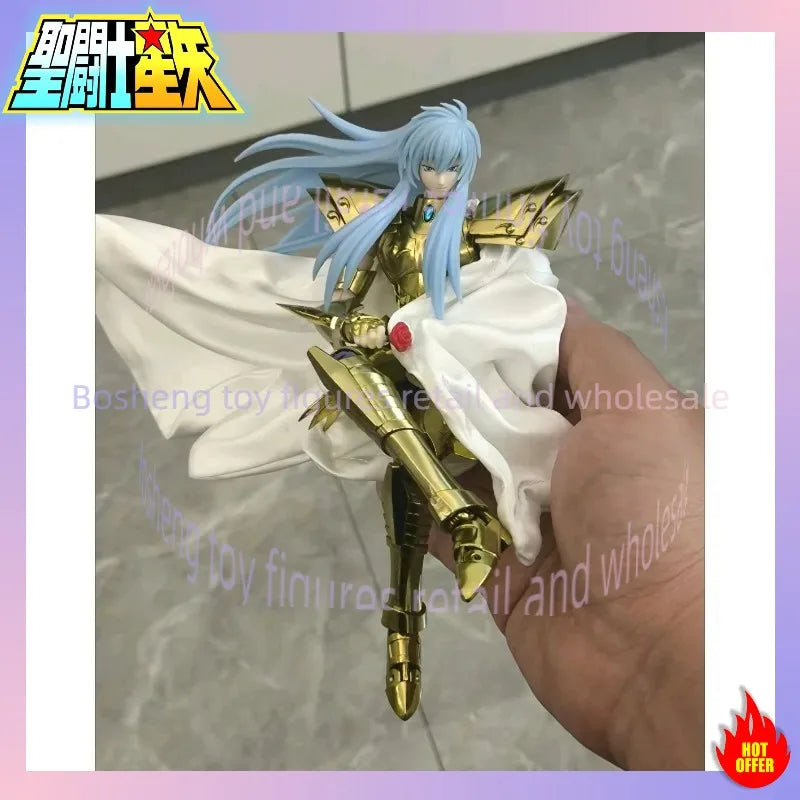 ST Model Saint Seiya Myth Cloth EXM LC Pisces Albafica The Lost Canvas Gold Saints Knights of The Zodiac Saint Figures Toys