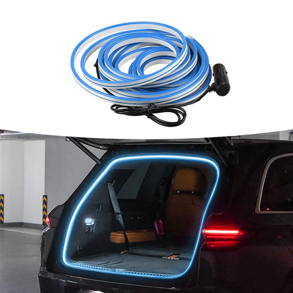 Multi-Color Car Trunk Light - Waterproof LED Atmosphere Lamp - Plug & Play via Cigarette Lighter - Interior Styling Upgrade