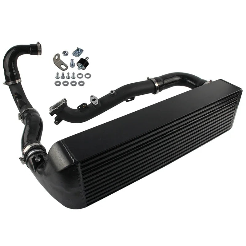 High-performance Competition Intercooler & Charge Boost Pipe Hose Kit For Toyota Toyota GR Yaris 1.6T Bar & Plate Aluminum Black