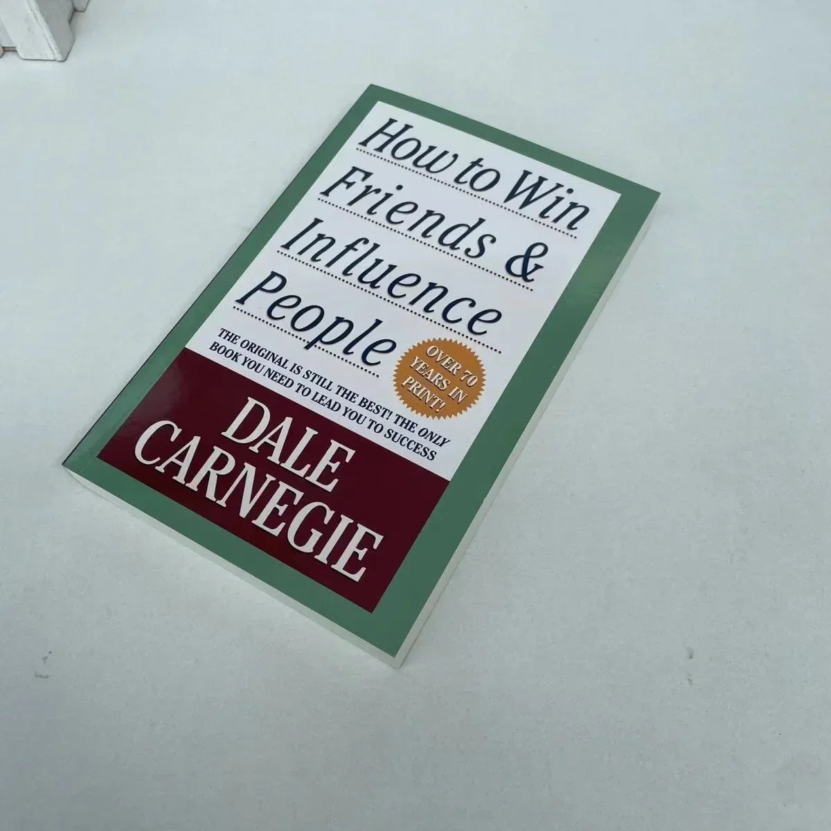 How To Win Friends & Influence People By Dale Carnegie Interpersonal Communication Skill Reading Book for Adult