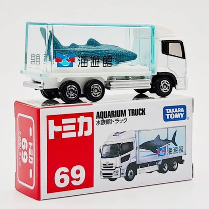 TAKARA TOMY Tomica  Alloy Car Model No.69 Osaka Shark Transport Vehicle Exquisite Collectible Ornament Ideal Boy Toy Gift