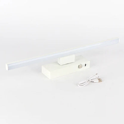 Rechargeable Battery LED Wall Light With Touch Switch Dimming Bedroom Bedside Wall Lamp Aluminum Iron Type-C DC5V Night Light