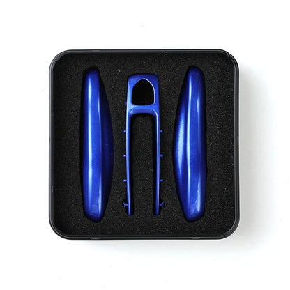 3PCS Smart Key Shell Cover Case for Porsche New Cayenne Panamera 911 992 Taycan Car Key Case Car Accessories Protective Case