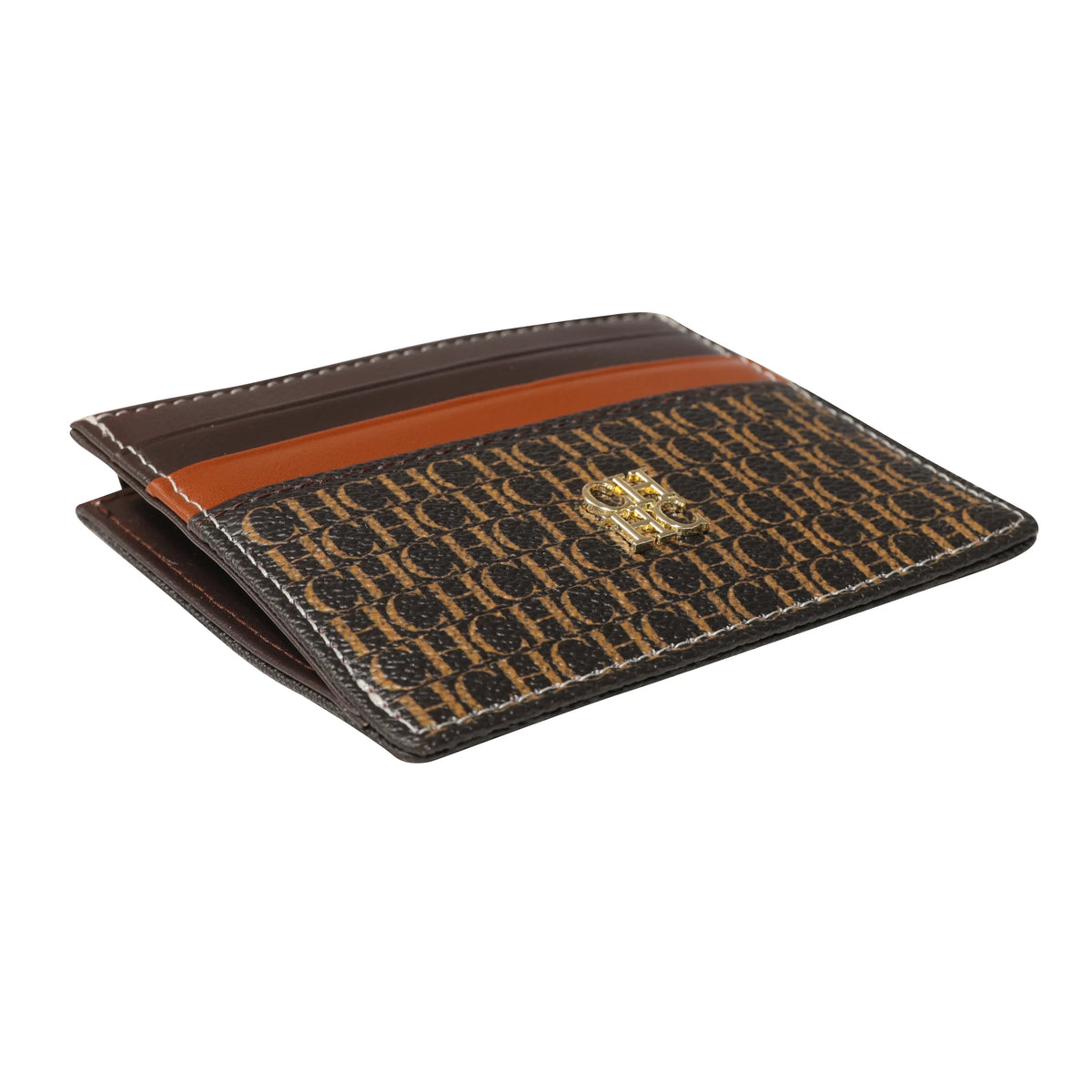 CH Women's Bag Wallet Exquisite Compact Convenient Decoration Durable Elegant Brand Design Sense Letter Decoration Zipper