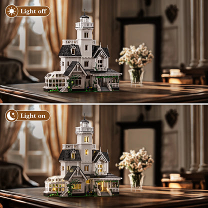 Medieval Vintage Cottage Building Blocks Set Magic House Owens Home Retro Architecture Bricks Collectible Gifts for Adult Fans