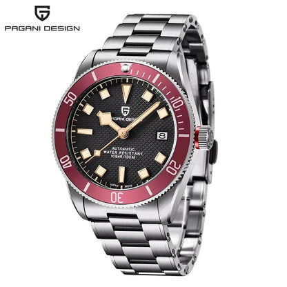 2025 New PAGANI DESIGN V2 Retro Men's Mechanical Watches NH35 Automatic Watch For Man Luxury AR Sapphire Mirror Luminous Clock