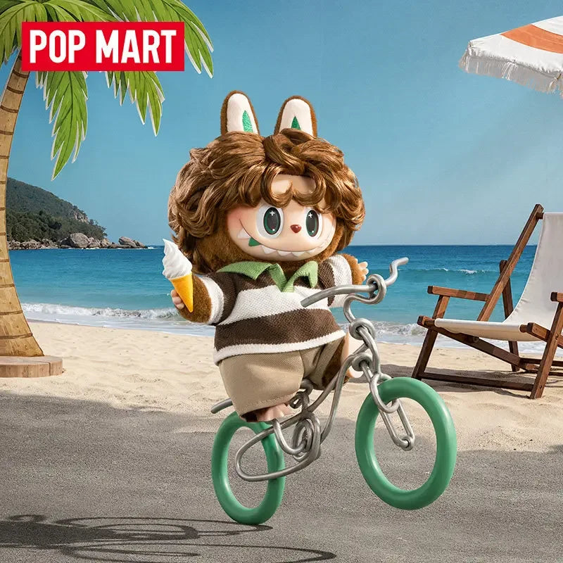 POPMART LABUBU Monsters Hair Salon Series Vinyl Plush Pendant Blind Box - Cute Anime Mystery Figure Ornaments Gift