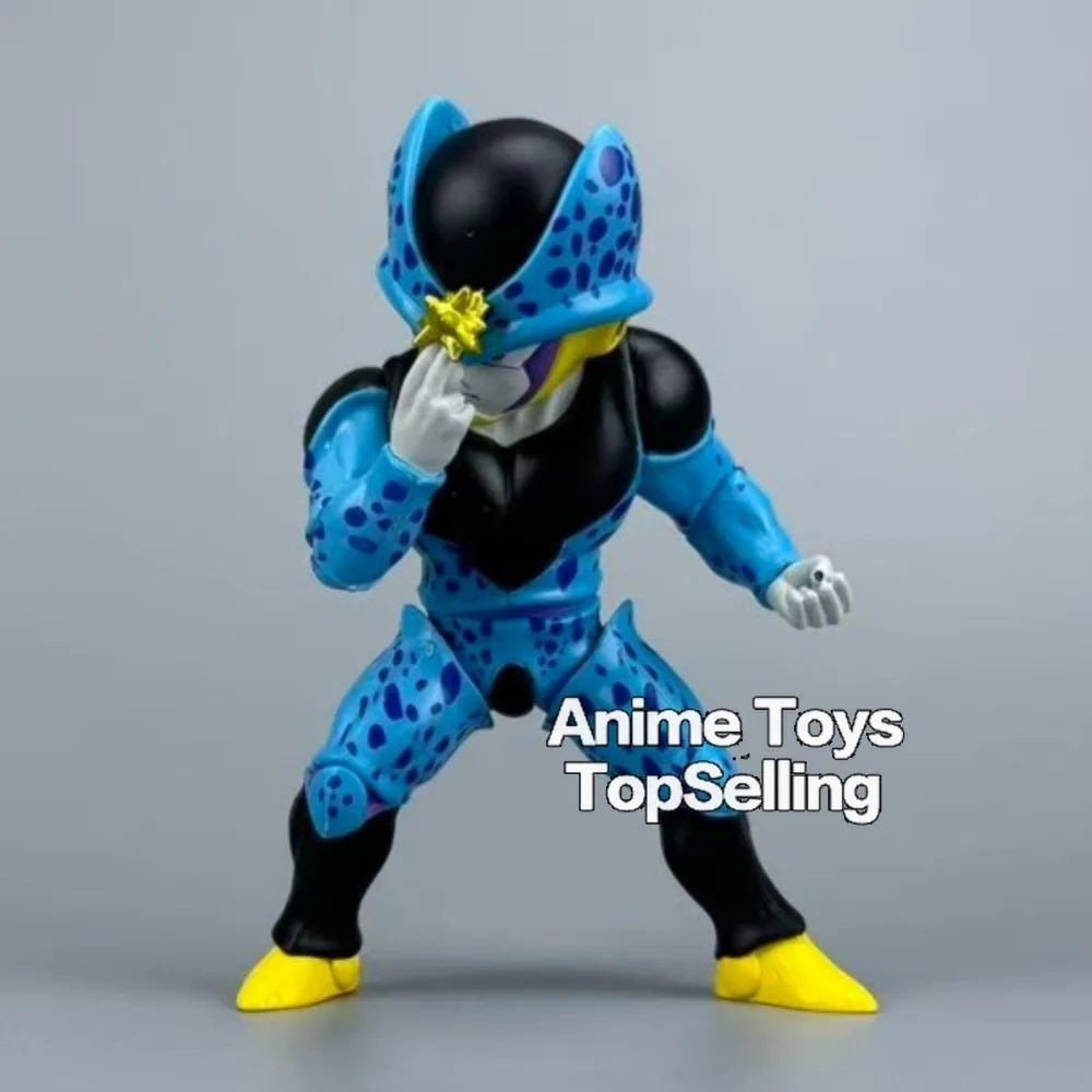12-21cm Anime Dragon Ball Z Cell Junior Figure Mini Cell Action Figures Pvc Statue Desktop Ornamen Collection Model Toys Gifts