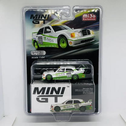1:64 190E 2.5-16 Evolution II #3 #187 #196 #197 alloy die-cast simulation car model, adult ornaments,boys' toys,children's gifts