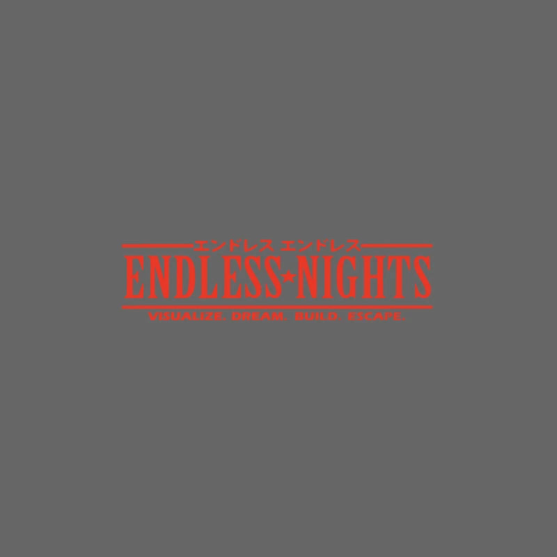 ENDLESS NIGHT JDM Car Window Decal Sticker Bumper Sticker, Windshield Banner, Body Modification Decorative Car Sticker
