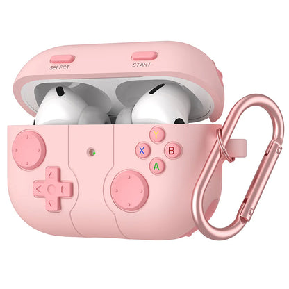 for AirPods Pro 3/Pro 2/Pro/4 Case with Secure Lock Cute 3D Game Player Design Protective Earphone Case Cover for AirPods 4/Pro3