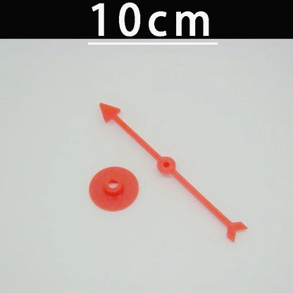 6PCS10CM 4.5cm 7.5cm 4inch Arrow Disc-Spinning Plastic Pawn/Chess For Board Game And Card Game Accessories